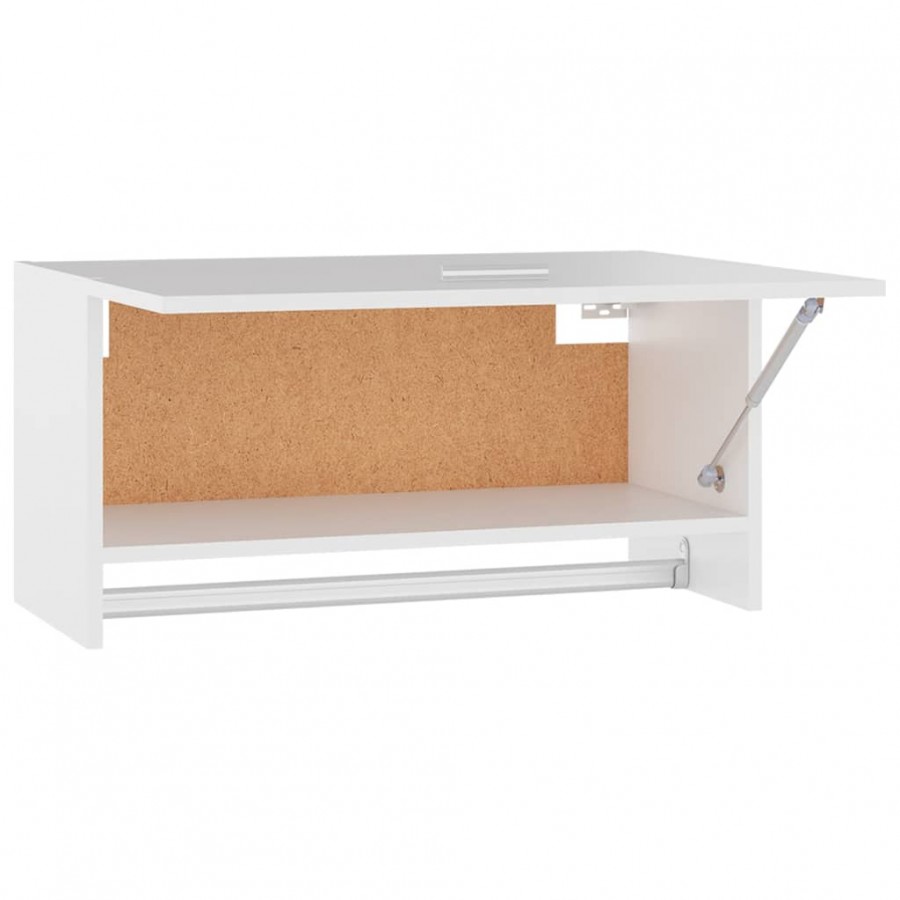 Garde-robe Blanc 70x32,5x35 cm Aggloméré