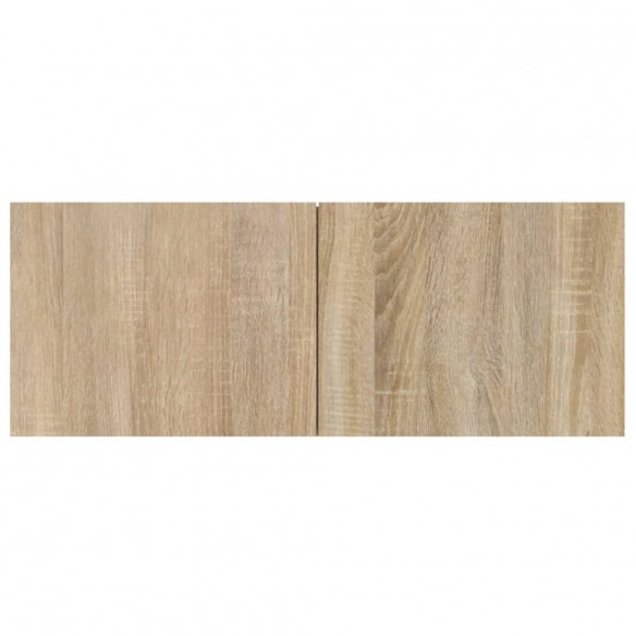 Meubles TV 2 pcs Chêne sonoma 80x30x30 cm Bois d'ingénierie