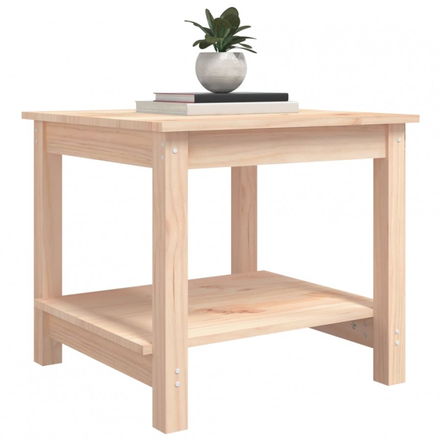 Table basse 50x50x45 cm Bois massif de pin Table basse 50x50x45 cm Bois massif de pin