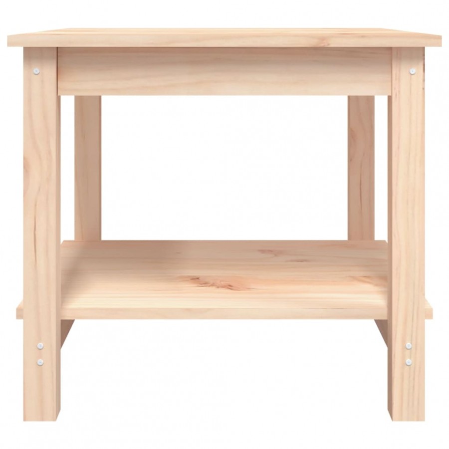 Table basse 50x50x45 cm Bois massif de pin Table basse 50x50x45 cm Bois massif de pin