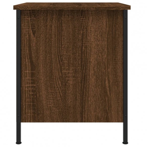 Tables de chevet 2pcs chêne marron 40x42x50cm bois d'ingénierie