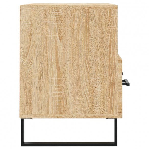 Meuble TV Chêne sonoma 80x36x50 cm Bois d'ingénierie