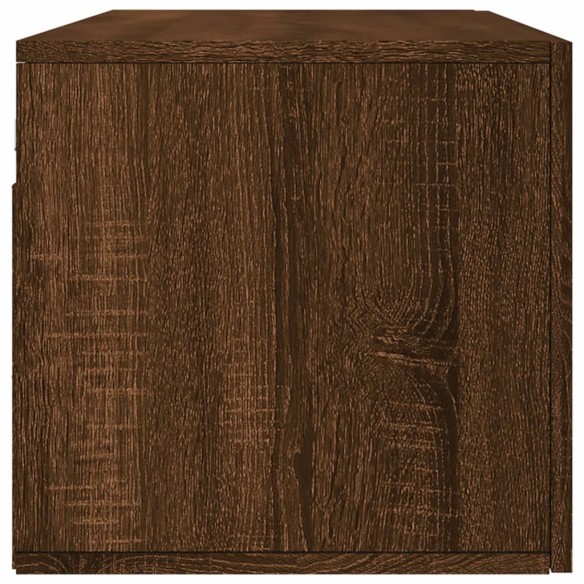 Armoire murale chêne marron 100x36,5x35 cm bois d'ingénierie