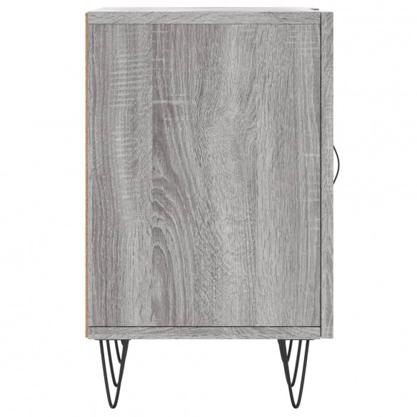 Meuble TV sonoma gris 150x30x50 cm bois d'ingénierie