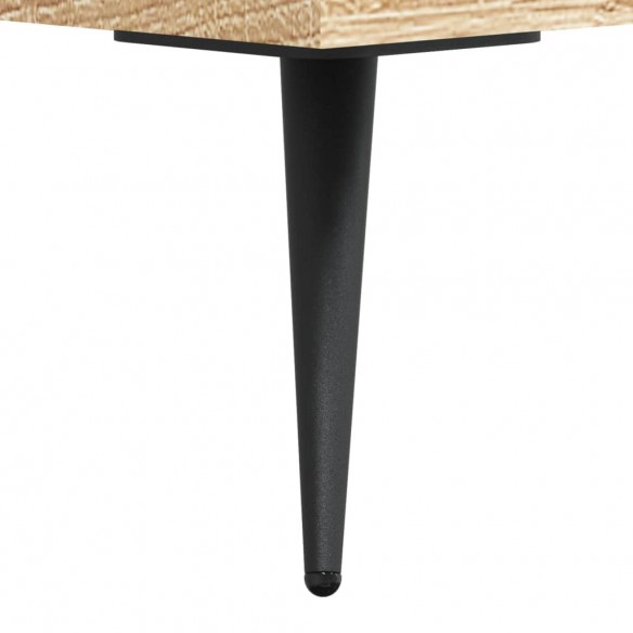 Table basse chêne sonoma 102x50x40 cm bois d'ingénierie