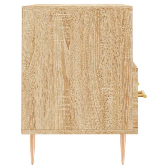 Meuble TV Chêne sonoma 80x36x50 cm Bois d'ingénierie