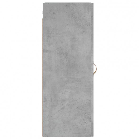 Armoire murale gris béton 34,5x34x90 cm