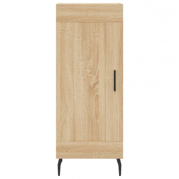 Buffet haut Chêne sonoma 34,5x34x180 cm Bois d'ingénierie