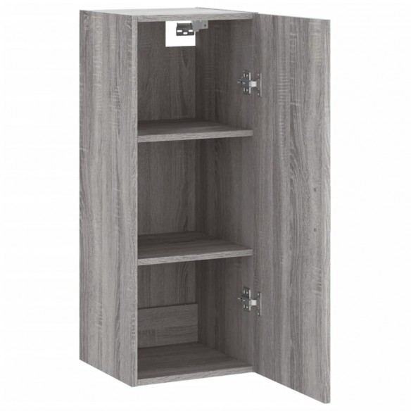 Armoire murale sonoma gris 34,5x34x90 cm