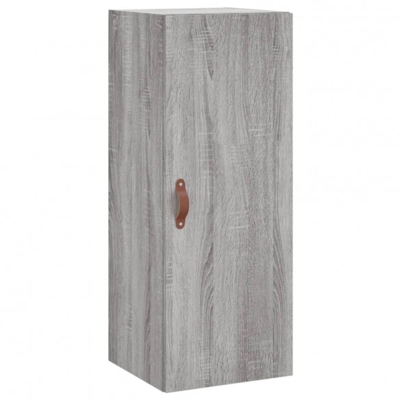 Armoire murale sonoma gris 34,5x34x90 cm