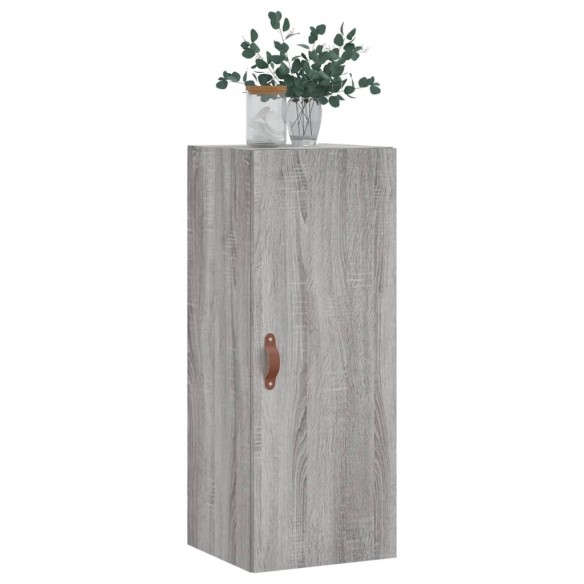 Armoire murale sonoma gris 34,5x34x90 cm