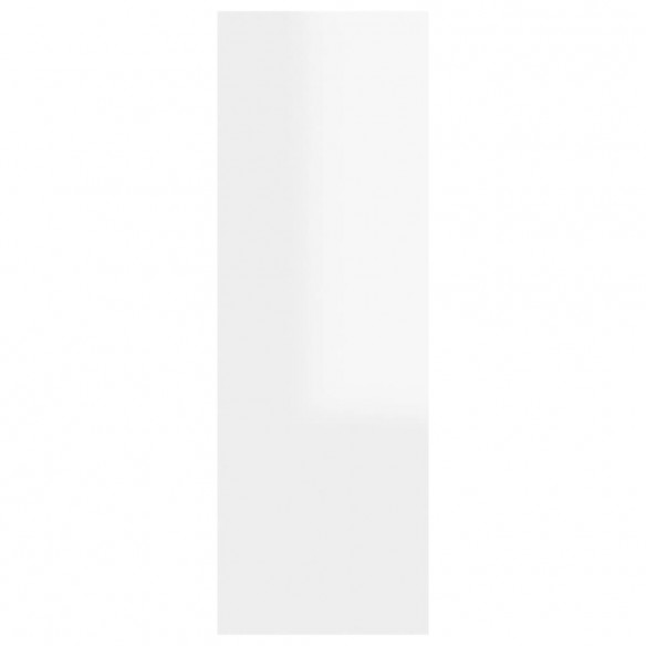 Ensemble de meubles TV 4 pcs Blanc brillant Bois d'ingénierie