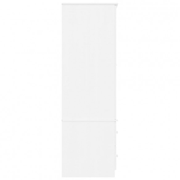 Garde-robe ALTA blanc 90x55x170 cm bois massif de pin
