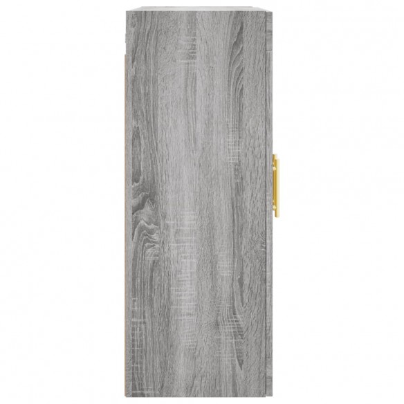 Armoire murale sonoma gris 69,5x34x90 cm