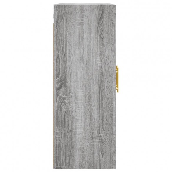 Armoires murales 2 pcs sonoma gris bois d'ingénierie