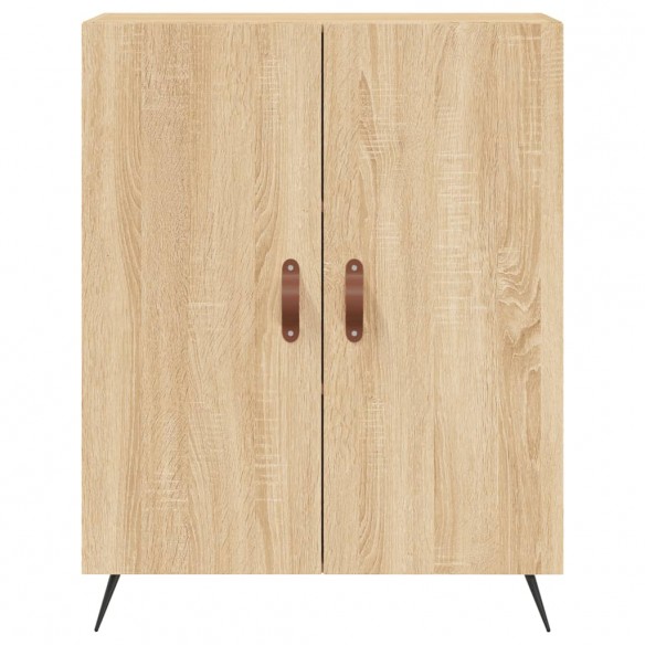 Buffet haut Chêne sonoma 69,5x34x180 cm Bois d'ingénierie