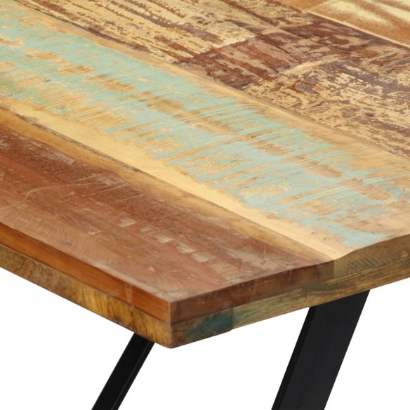 Table de salle à manger 180x90x76cm Bois de récupération solide