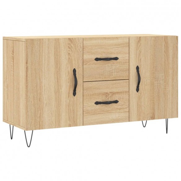 Buffet chêne sonoma 100x36x60 cm bois d'ingénierie