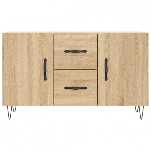 Buffet chêne sonoma 100x36x60 cm bois d'ingénierie