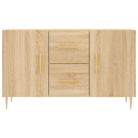 Buffet chêne sonoma 100x36x60 cm bois d'ingénierie