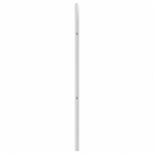 Tête de lit métal blanc 120 cm