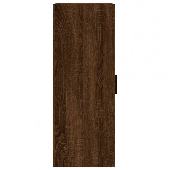 Armoire murale chêne marron 34,5x34x90 cm