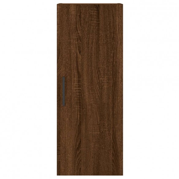 Armoire murale chêne marron 34,5x34x90 cm