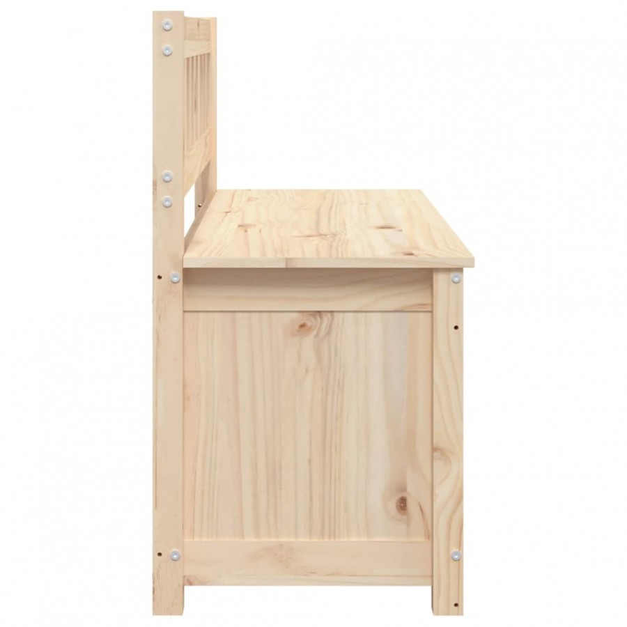 Banc 110x41x76,5 cm Bois de pin massif