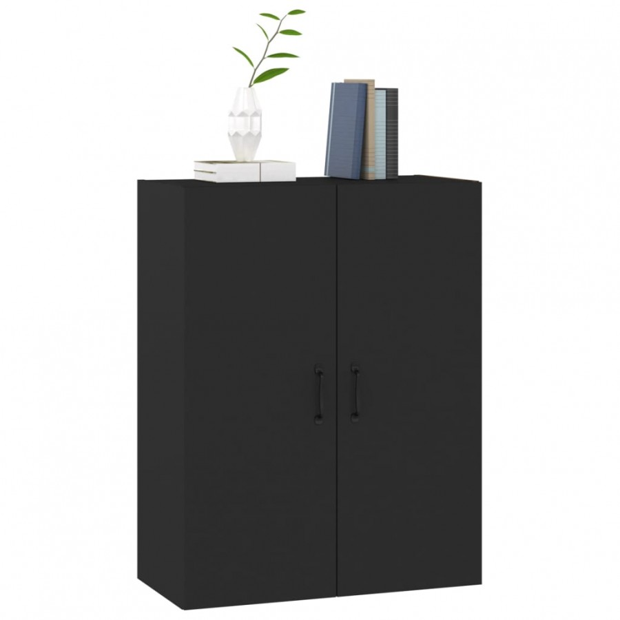 Armoire suspendue Noir 69,5x34x90 cm 
