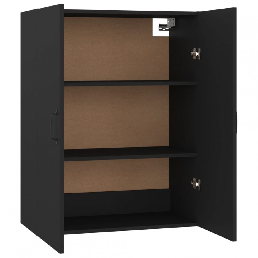 Armoire suspendue Noir 69,5x34x90 cm 