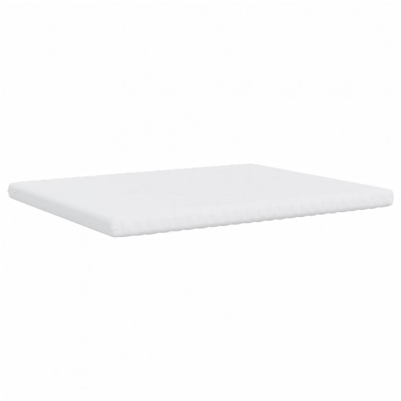 Matelas en mousse blanc 180x200 cm 7 zones dureté 20 ILD