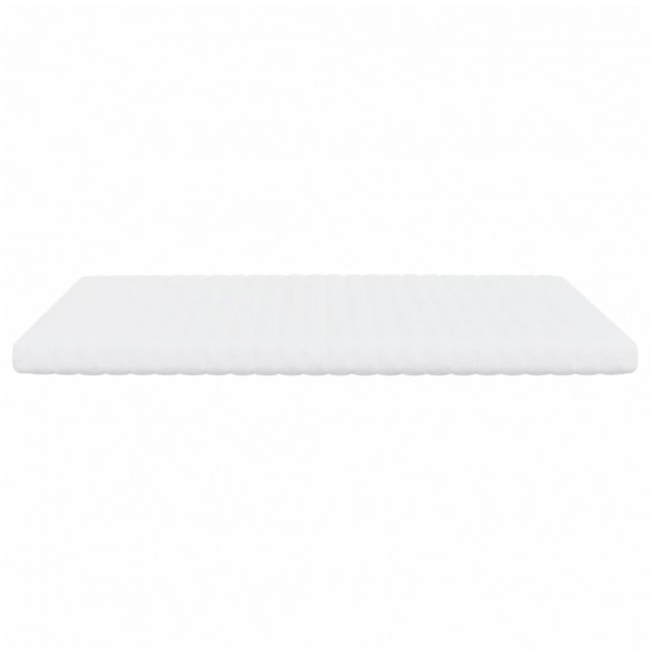 Matelas en mousse blanc 180x200 cm 7 zones dureté 20 ILD