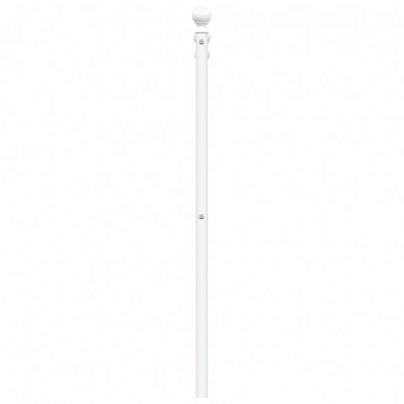 Tête de lit métal blanc 150 cm