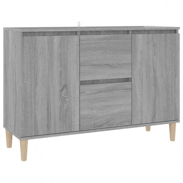 Buffet Sonoma gris 103,5x35x70 cm Bois d'ingénierie