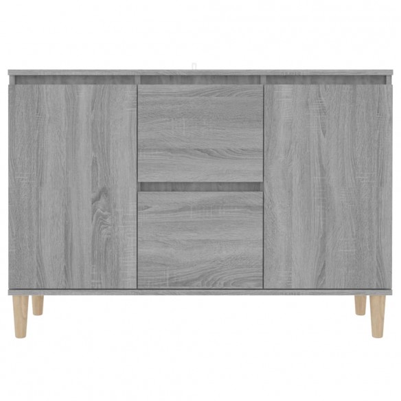 Buffet Sonoma gris 103,5x35x70 cm Bois d'ingénierie