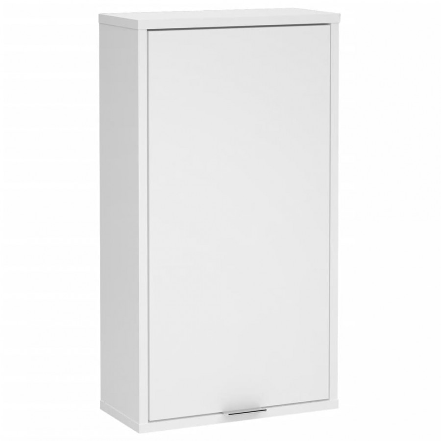 FMD Armoire de salle de bains murale 36,8x17,1x67,3 cm blanc