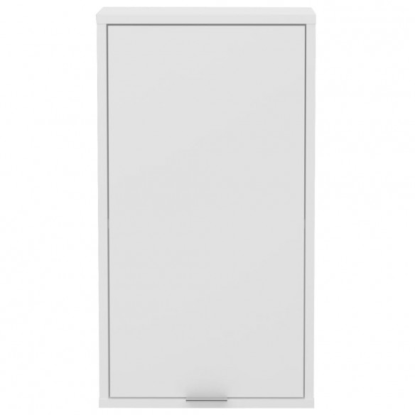 FMD Armoire de salle de bains murale 36,8x17,1x67,3 cm blanc