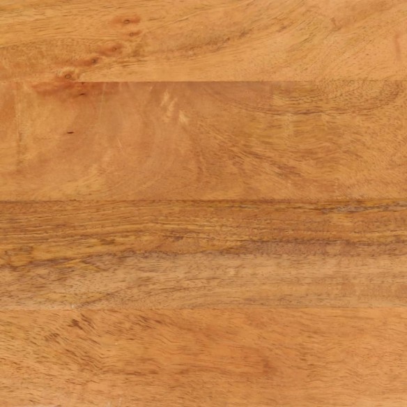 Table de chevet marron et noir 50x33x60 cm bois manguier solide