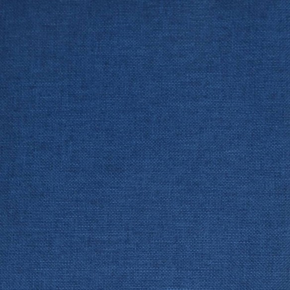 Chaise pivotante de salle à manger Bleu Tissu