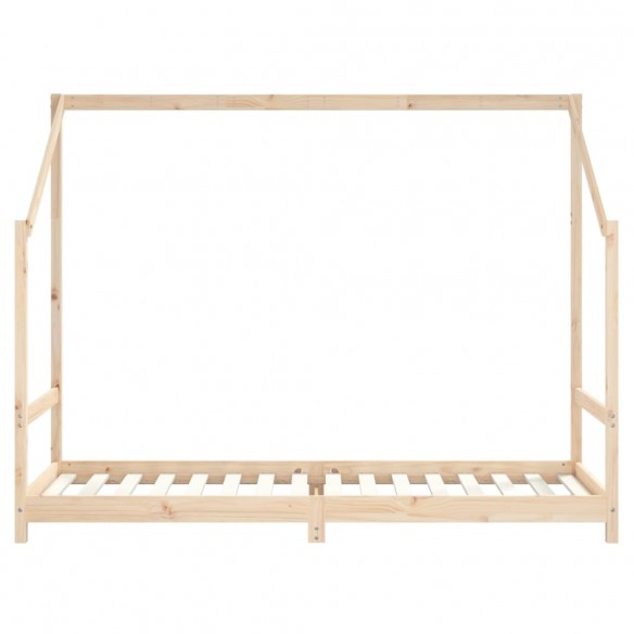 Cadre de lit pour enfants 90x200 cm bois de pin massif