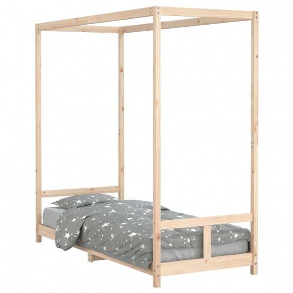 Cadre de lit pour enfants 80x200 cm bois de pin massif