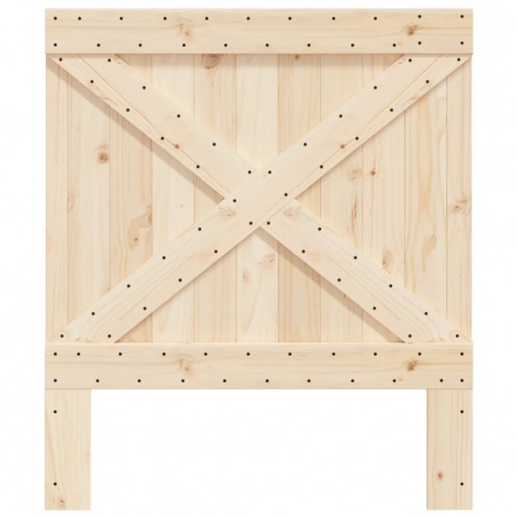 Tête de lit 90x104 cm bois massif de pin