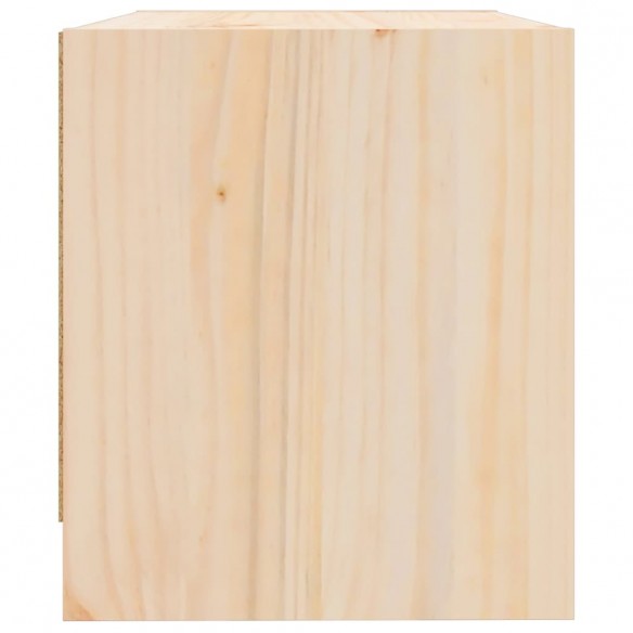 Tables de chevet 2 pcs 40x31x35,5 cm bois de pin massif