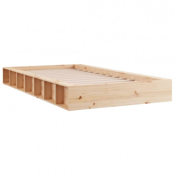 Cadre de lit 90x200 cm Bois massif