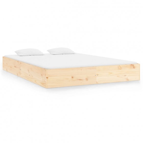 Cadre de lit bois massif 180x200 cm super king