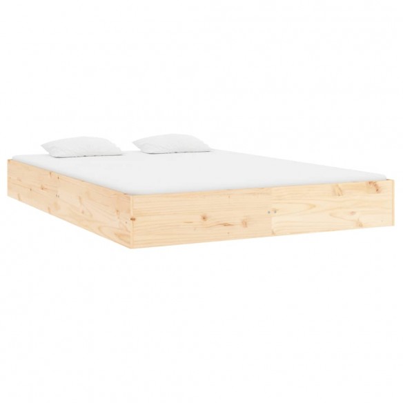 Cadre de lit bois massif 180x200 cm super king