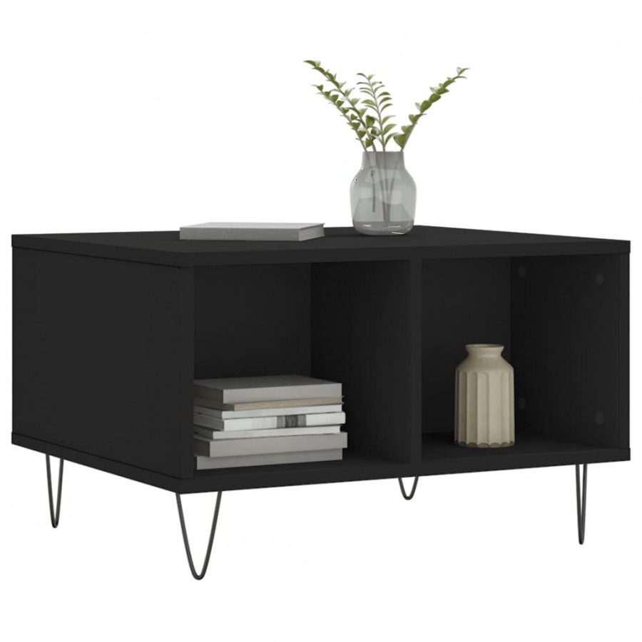 Table basse Noir 60x50x36,5 cm  Table basse Noir 60x50x36,5 cm