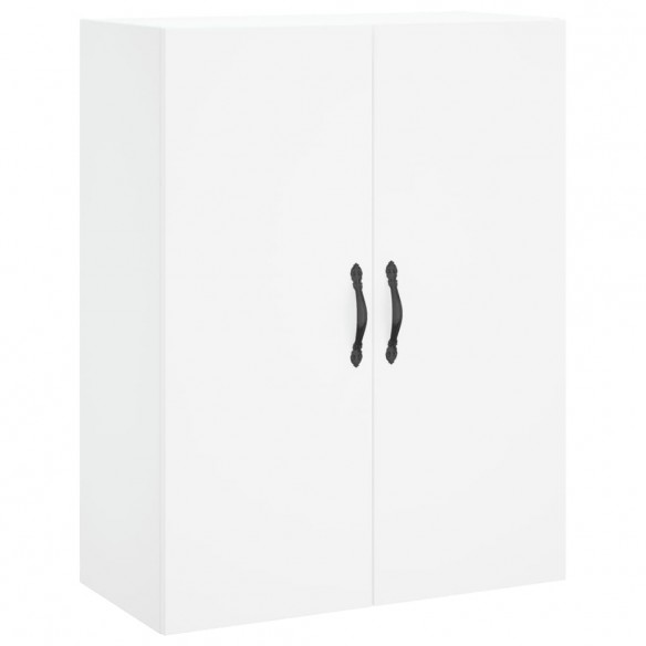 Armoire murale blanc 69,5x34x90 cm bois d'ingénierie