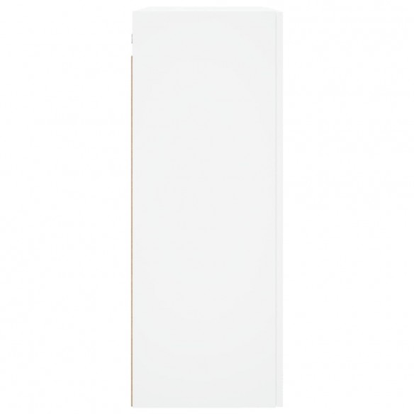 Armoire murale blanc 69,5x34x90 cm bois d'ingénierie