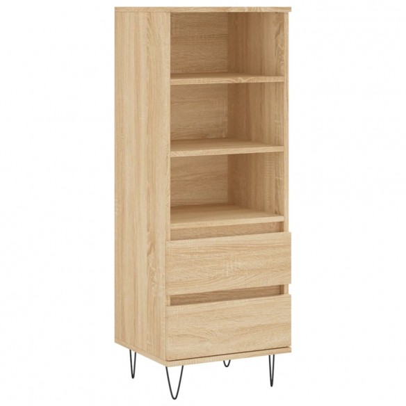 Buffet haut Chêne sonoma 40x36x110 cm Bois d'ingénierie